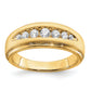 10k Yellow Gold Lab Grown Diamond, VS/SI+ G+ Men's Ring