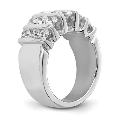14k White Gold 2 Ct. Lab Grown Diamond VS/SI Band Ring