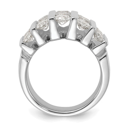 14k White Gold 3 Ct. Lab Grown Diamond VS/SI Band Ring