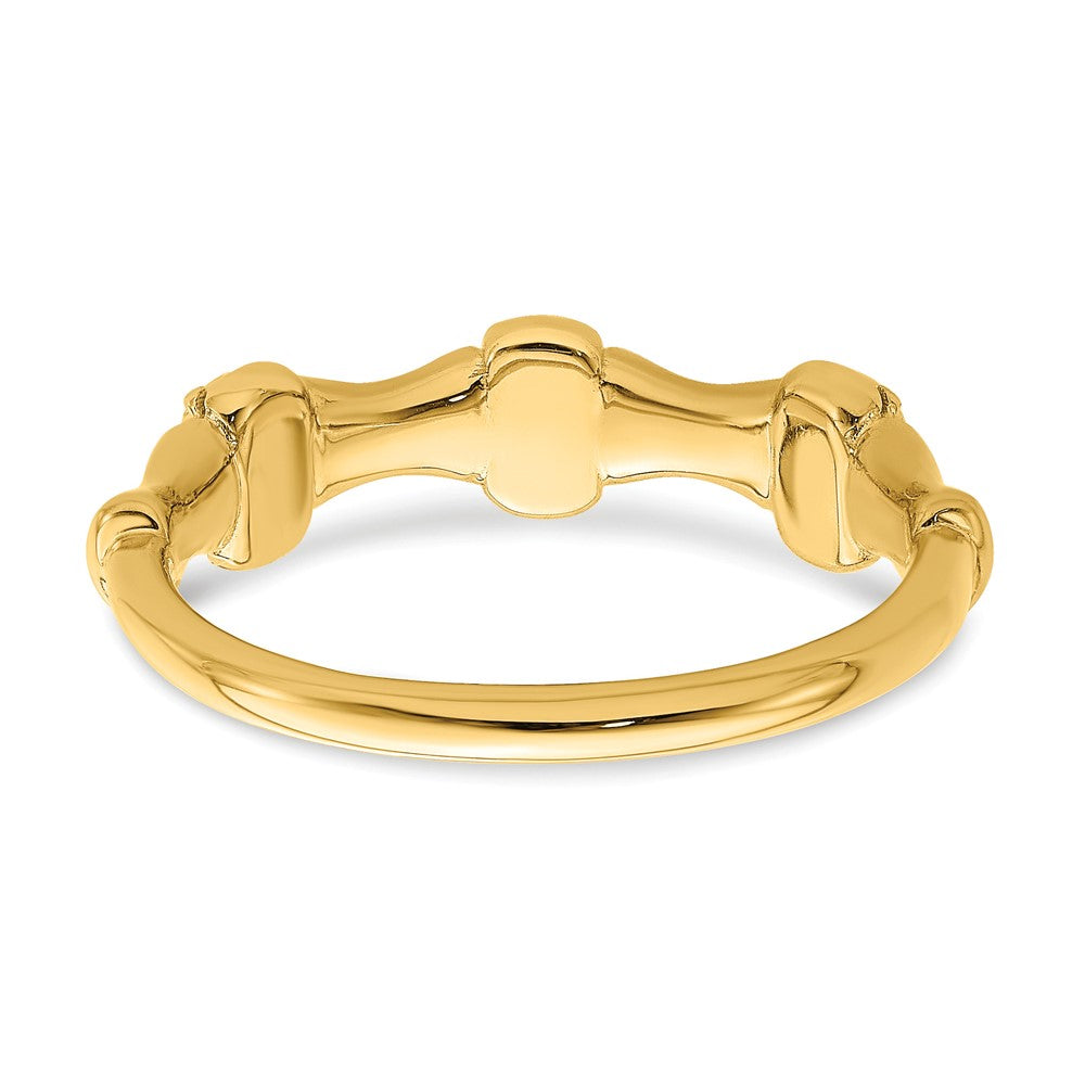 14k Yellow Gold Lab Grown Diamond VS/SI+ G+ Fancy Ring