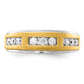 14K Two-Tone Lab Grown VS/SI+ G+ Diamond Men's Ring