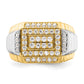 14k Two-Tone 1 Ct. Lab Grown Diamond VS/SI+ G+ Men's Ring