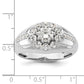 14k White Gold 1 1/2 Ct. Lab Grown Diamond VS/SI+ G+ Men's Ring