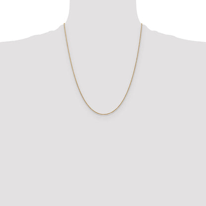 22 Inch 14K .70mm Ropa Chain Necklace