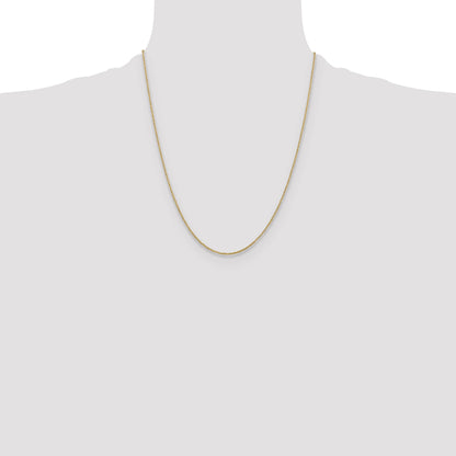 22 Inch 14K 1.1mm Ropa Chain Necklace