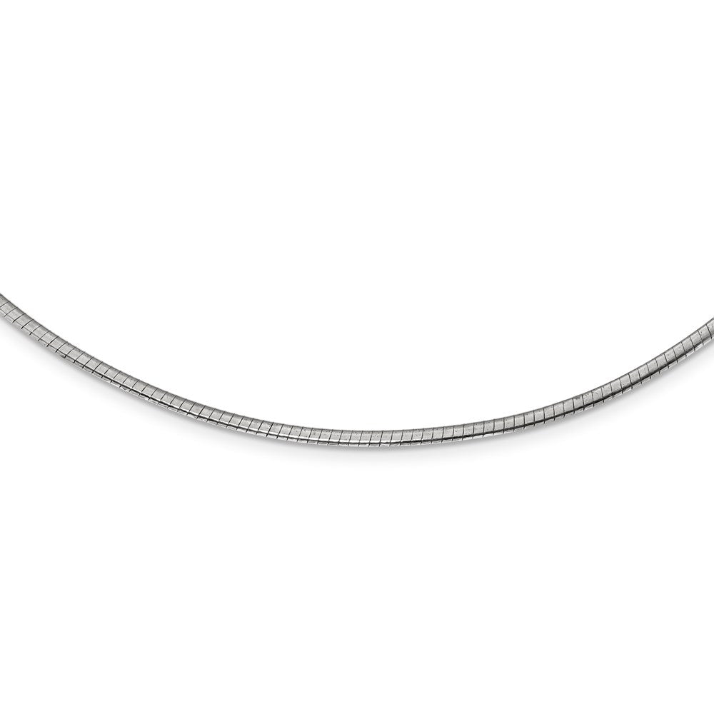 16 Inch Sterling Silver Gold-Pltd 2mm Reversible W/2In Ext Cubetto Chain Necklace