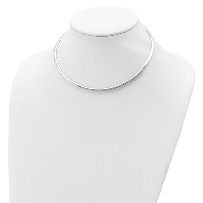 18 Inch Sterling Silver Gold-Pltd 3mm Reversible W/2In Ext Cubetto Chain Necklace