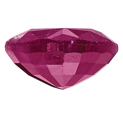 Gemstone Ruby C Quality 5mm Heart