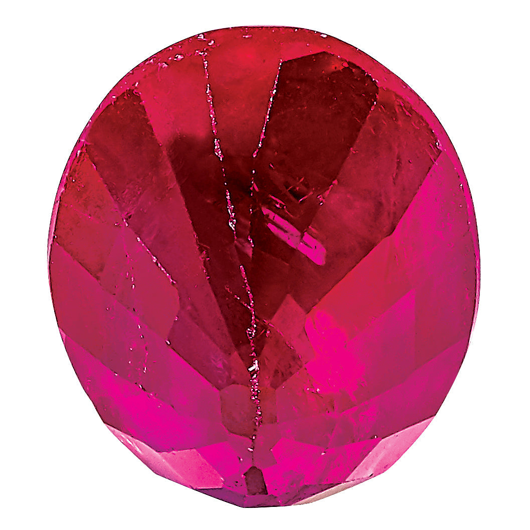 Gemstone Ruby Aa Quality 7X5mm Oval
