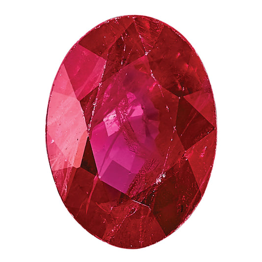 Gemstone Ruby Aa Quality 5X3mm Oval