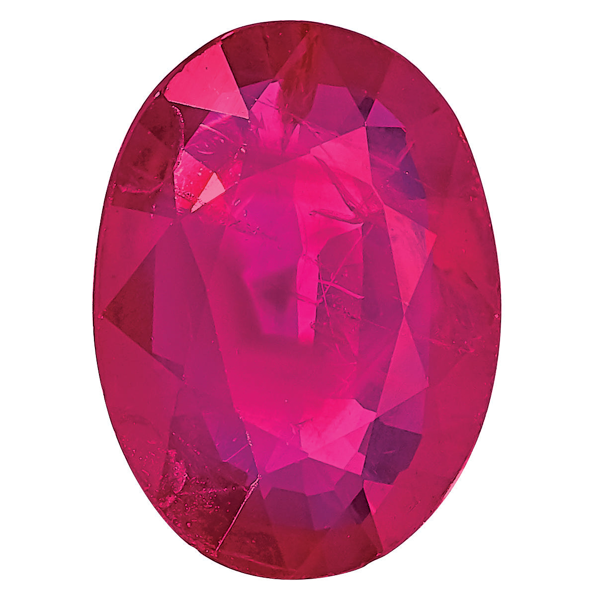 Gemstone Ruby A Quality 5X3mm Oval