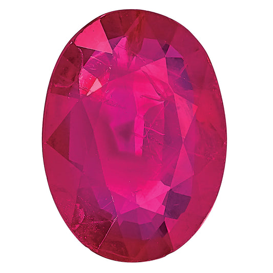Gemstone Ruby A Quality 5X3mm Oval