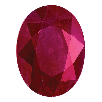Gemstone Ruby A Quality 6X4mm Oval