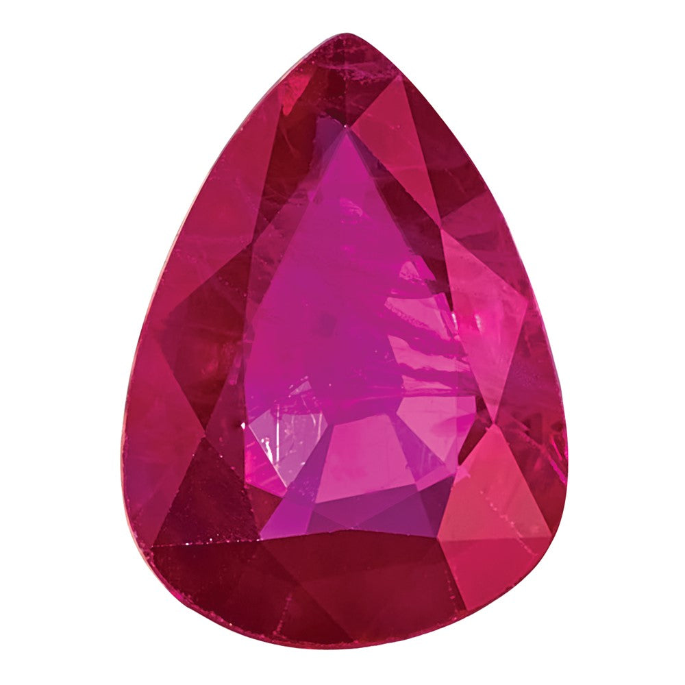 Gemstone Ruby Aa Quality 6X4mm Pear