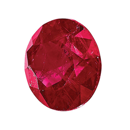 Gemstone Ruby A Quality 1mm Round Diamond-Cut