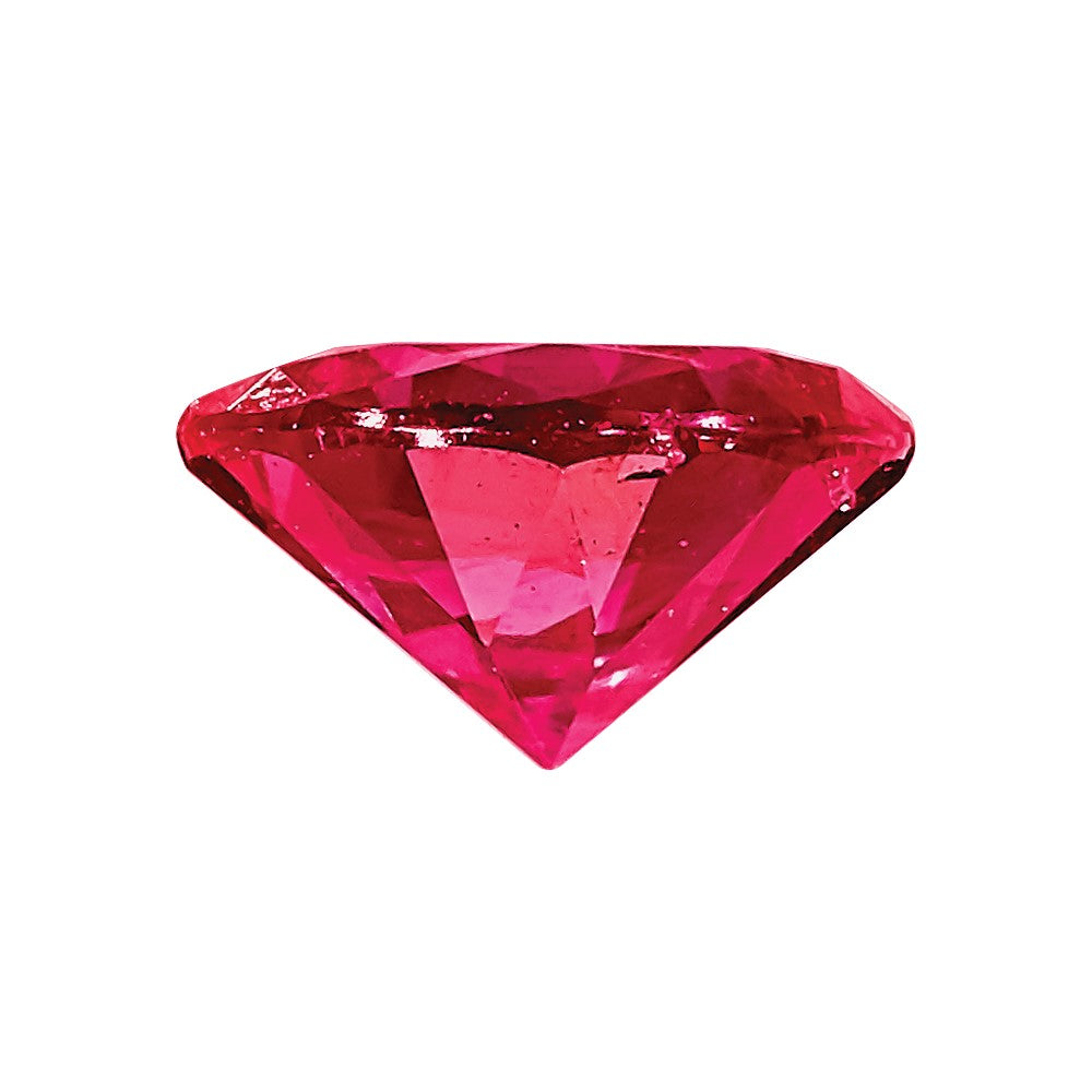 Gemstone Ruby Aa Quality 1.75mm Round Diamond-Cut