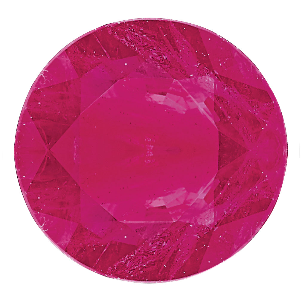Gemstone Ruby C Quality 2.5mm Round