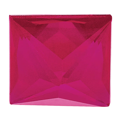 Gemstone Ruby A Quality 2.75mm Princess