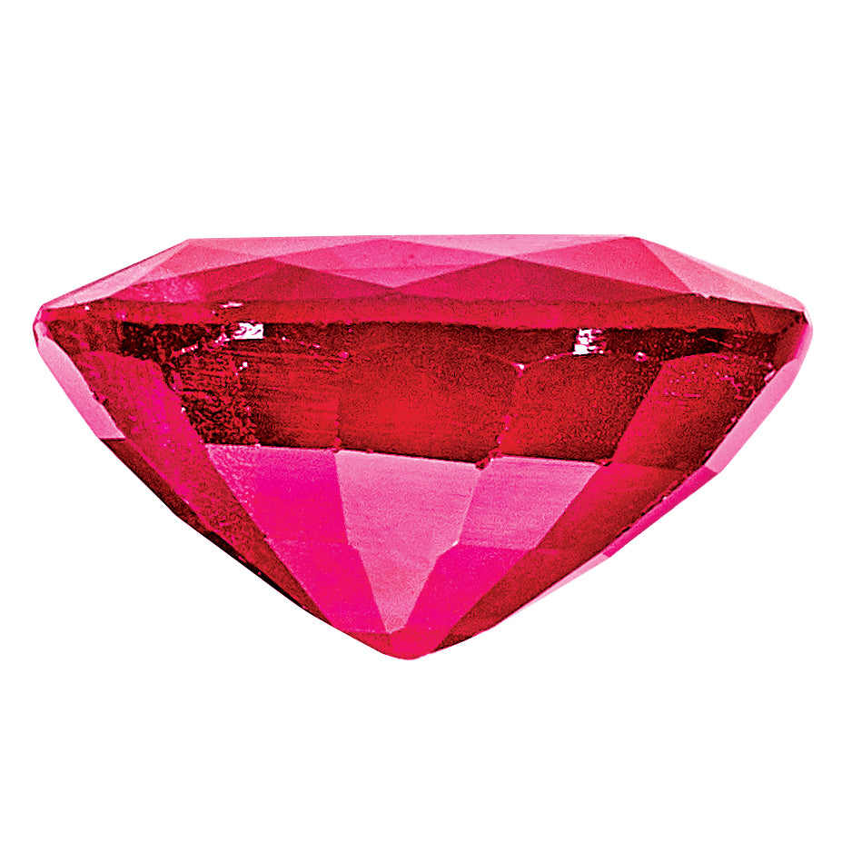 Gemstone Ruby A Quality 4.5mm Trillion
