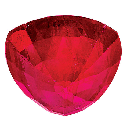 Gemstone Ruby A Quality 3.5mm Trillion