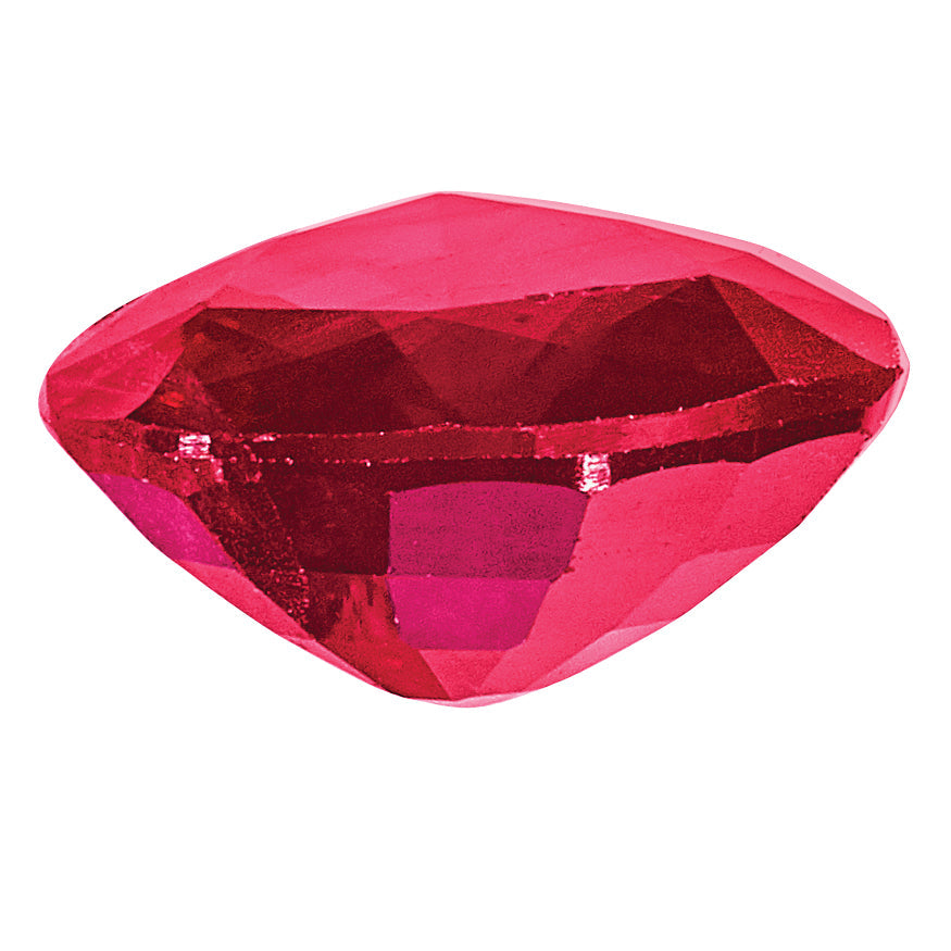 Gemstone Ruby A Quality 4.5mm Trillion