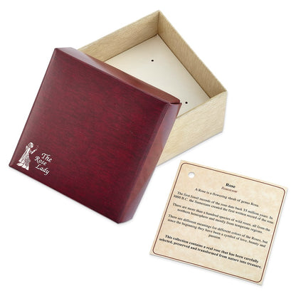 Fashion 24K Gold-Trim Lacquer Dipped Pink Rose On Leaf Pin/Boutonniere