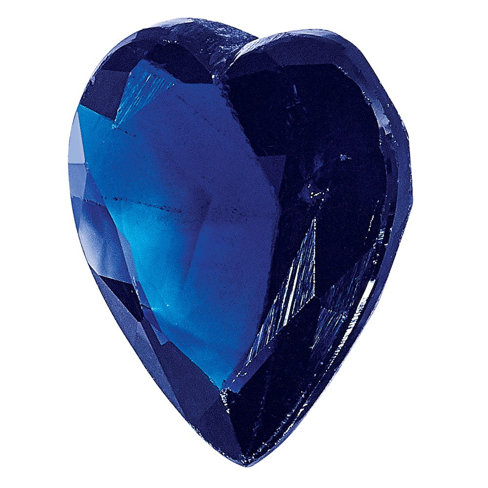 Gemstone Blue Sapphire A Quality 4mm Heart