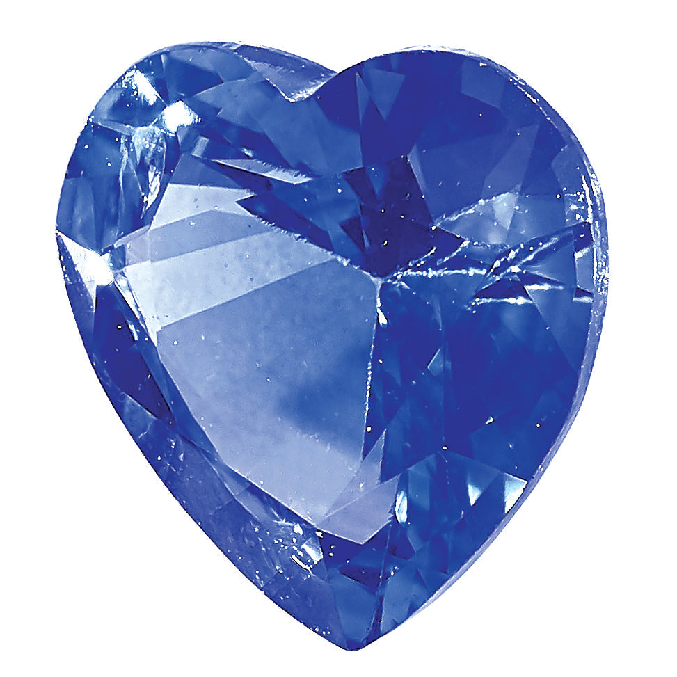 Gemstone Blue Sapphire Aa Quality 4mm Heart