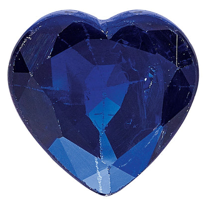 Gemstone Blue Sapphire A Quality 5mm Heart