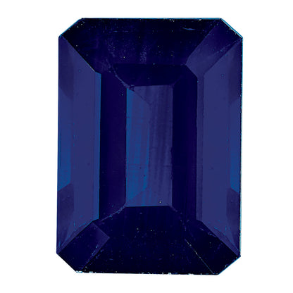 Gemstone Blue Sapphire A Quality 7X5mm Emerald Cut