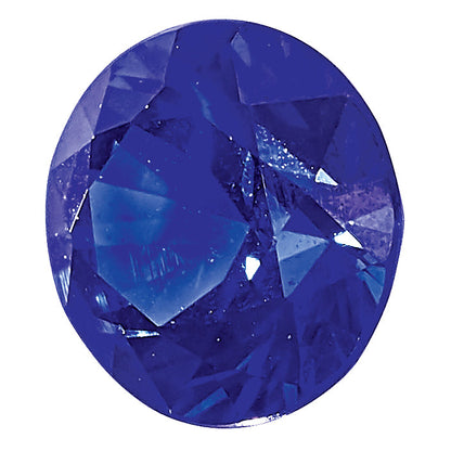 Gemstone Blue Sapphire Aa Quality 2.25mm Round Diamond-Cut