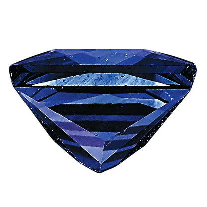 Gemstone Blue Sapphire Aa Quality 1.5mm Princess