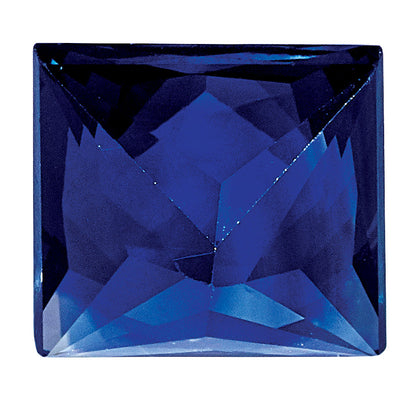 Gemstone Blue Sapphire Aa Quality 2.5mm Princess