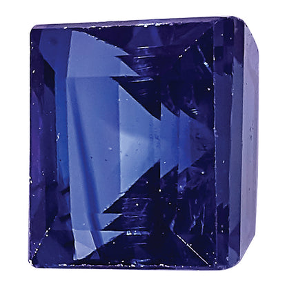 Gemstone Blue Sapphire Aa Quality 3mm Square Step-Cut