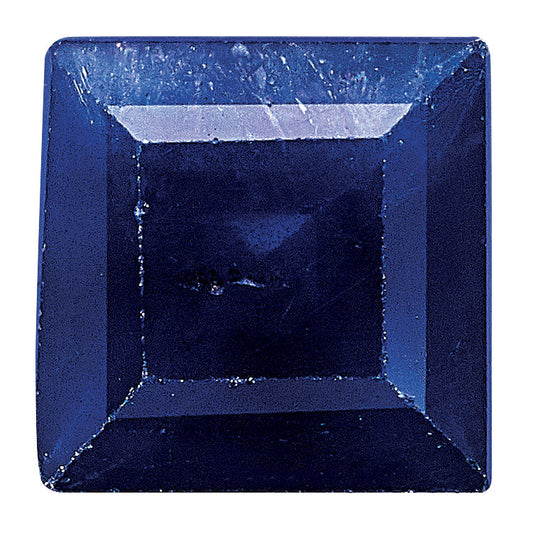 Gemstone Blue Sapphire A Quality 2.25mm Square Step-Cut