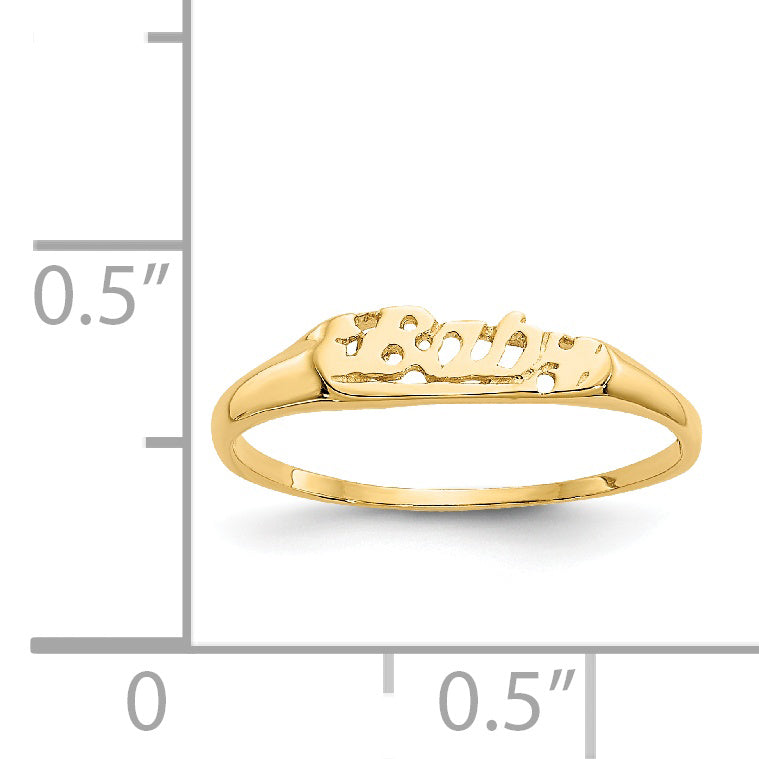 14K Yellow Gold Madi K Baby Ring