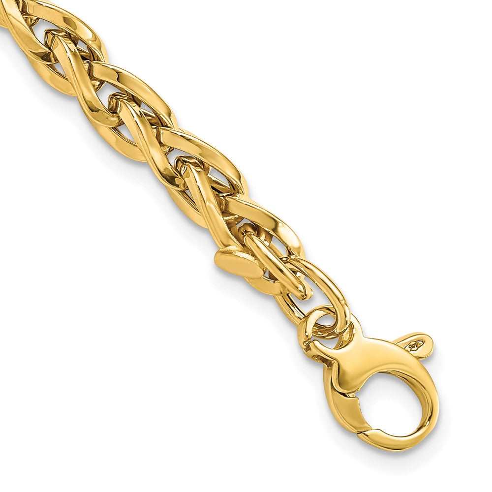 7.5 Inch 14K Polished W/1In Ext Bracelet