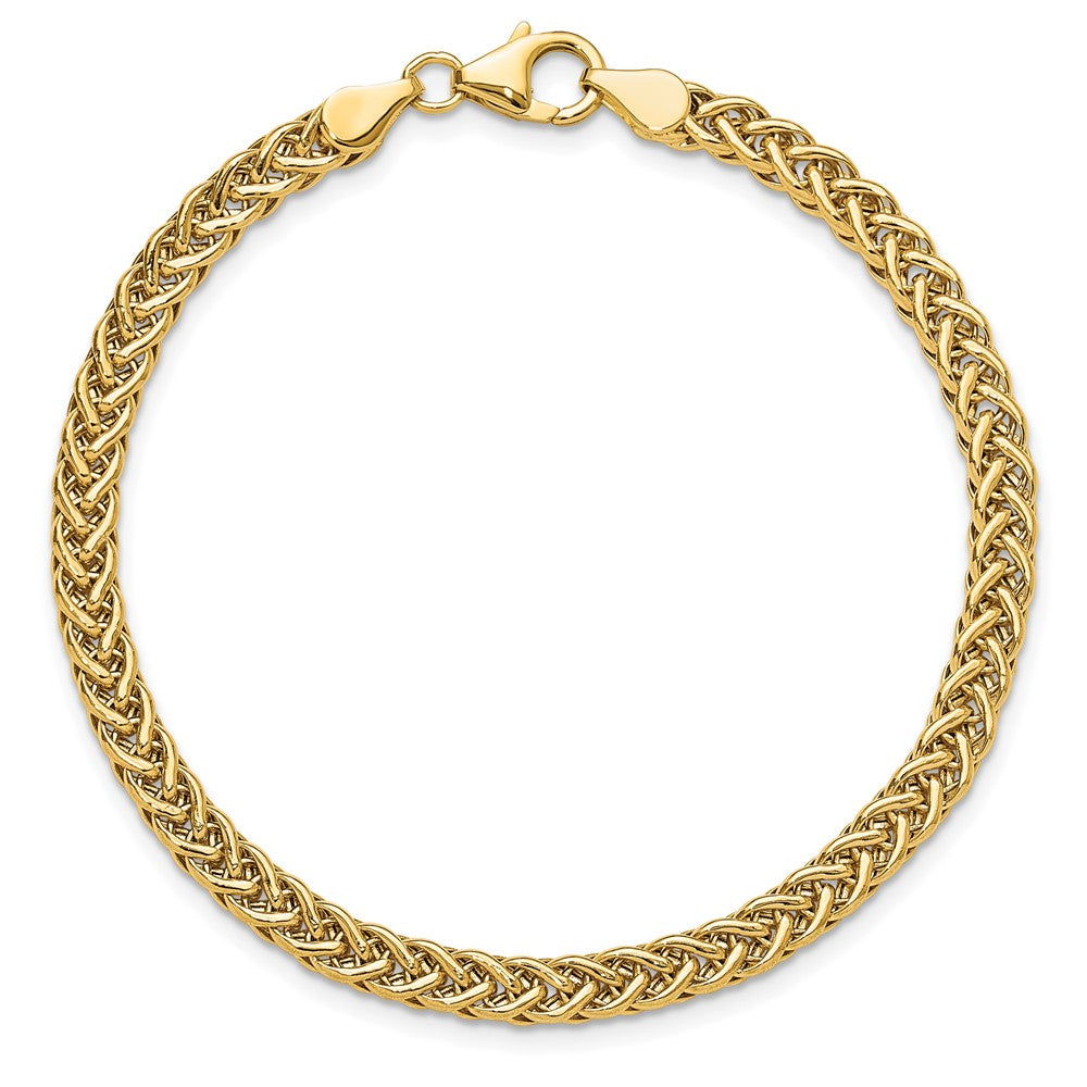 7.5 Inch 14K Polished Fancy Link Bracelet