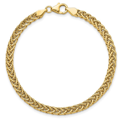 7.5 Inch 14K Polished Fancy Link Bracelet