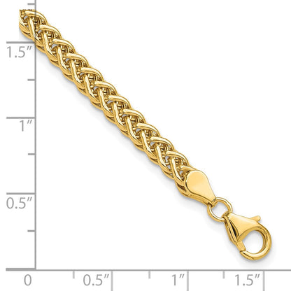 7.5 Inch 14K Polished Fancy Link Bracelet