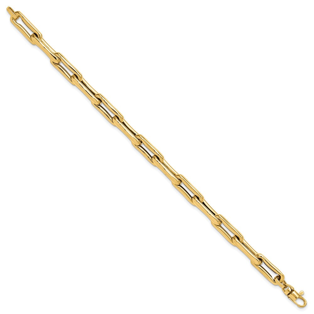 7.5 Inch 14K Polished Fancy Link Bracelet