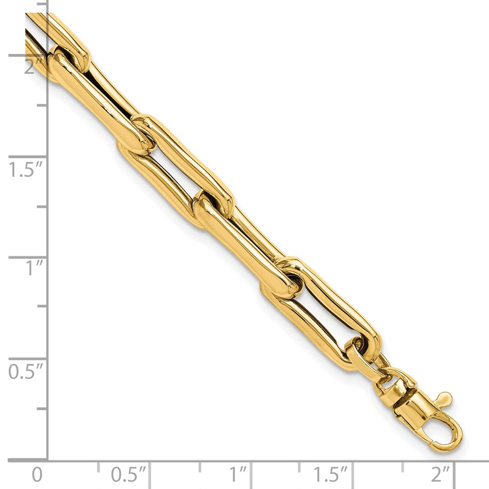 7.5 Inch 14K Polished Fancy Link Bracelet