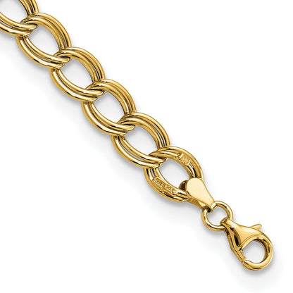 7.5 Inch 14K Polished Link Bracelet