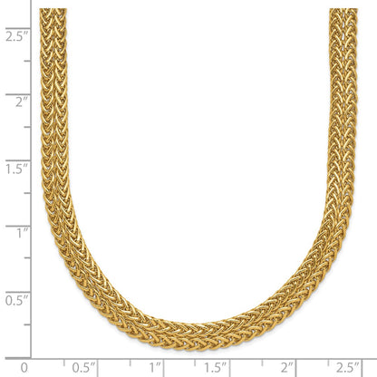 14K Yellow Gold Polished Fancy Necklace