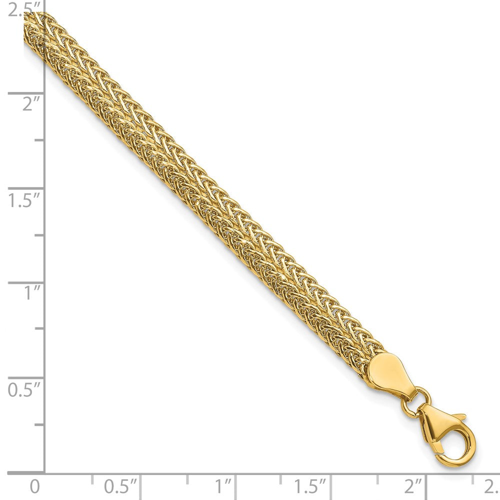 8 Inch 14K Polished Fancy Bracelet