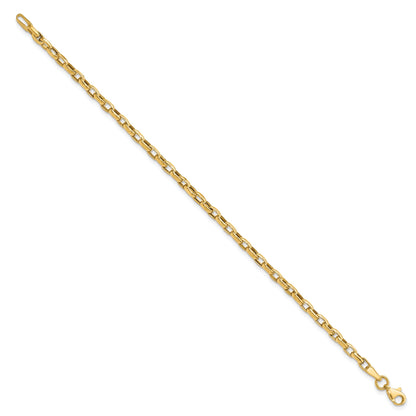 7.25 Inch 14K Fancy Link Bracelet
