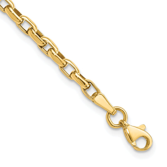7.25 Inch 14K Fancy Link Bracelet