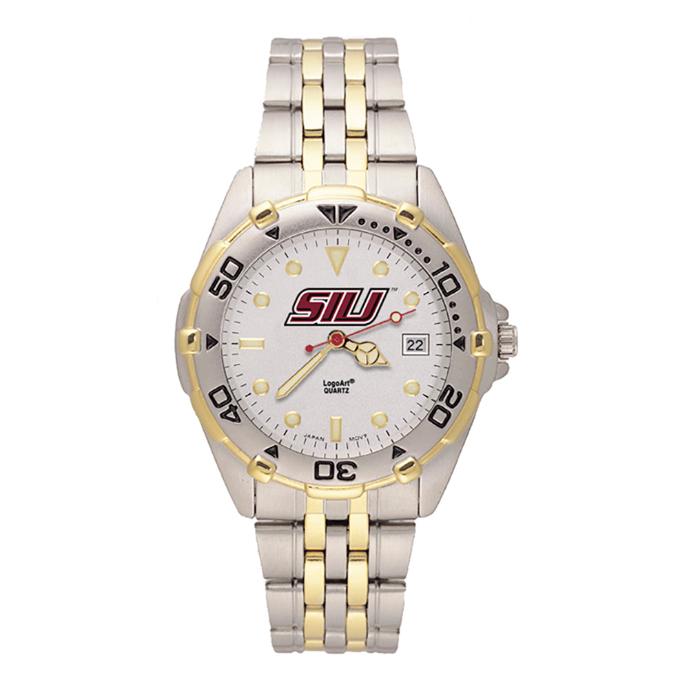 Non Metal Southern Illinois Univ Man'S All-Star Bracelet Watch