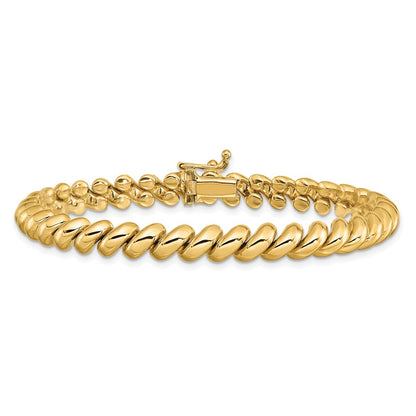 7 Inch 14K San Marco Bracelet