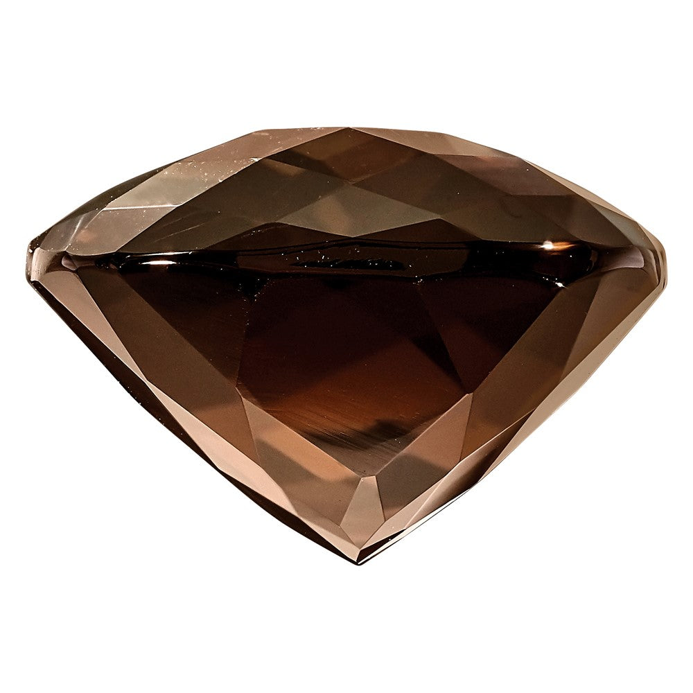 Gemstone Smoky Quartz Aa Quality 9mm Antique Cushion Checkerboard